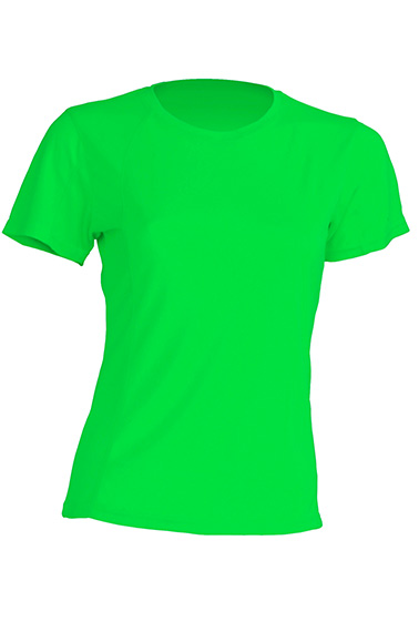 SPORT T-SHIRT LADY lime fluor SPORT T-SHIRT LADY lime fluor